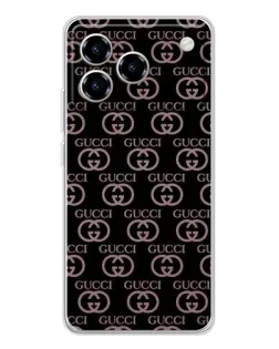 Чехол для ZTE Blade A76 с картинкой «Классическая монограмма Gucci»
