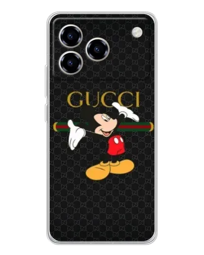 Чехол для ZTE Blade A76 с картинкой «Микки Маус Gucci»