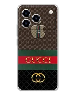 Чехол для ZTE Blade A76 с картинкой «Gucci — брендированный десерт»