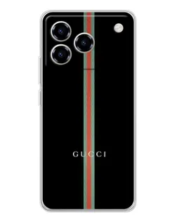 Чехол для ZTE Blade A76 с картинкой «Gucci — строгая линия» Чехол для ZTE Blade A76 с картинкой «Gucci — строгая линия»