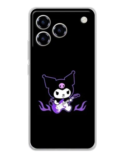 Чехол для ZTE Blade A76 с картинкой «Электрическая Kuromi»