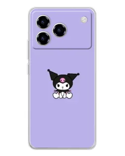 Чехол для ZTE Blade A76 с картинкой «Kuromi — фиолетовый минимализм» Чехол для ZTE Blade A76 с картинкой «Kuromi — фиолетовый минимализм»