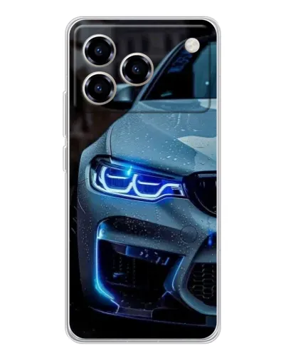 Чехол для ZTE Blade A76 с картинкой «Взгляд BMW с синими фарами» Чехол для ZTE Blade A76 с картинкой «Взгляд BMW с синими фарами»
