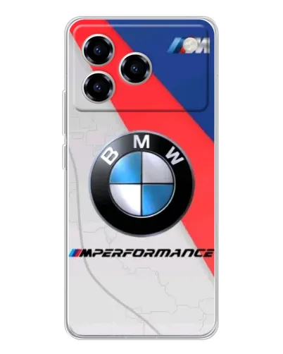 Чехол для ZTE Blade A76 с картинкой «BMW Performance стиль» Чехол для ZTE Blade A76 с картинкой «BMW Performance стиль»