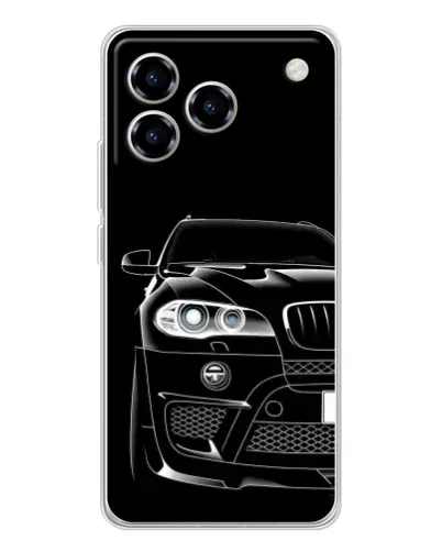 Чехол для ZTE Blade A76 с картинкой «Темный силуэт BMW» Чехол для ZTE Blade A76 с картинкой «Темный силуэт BMW»