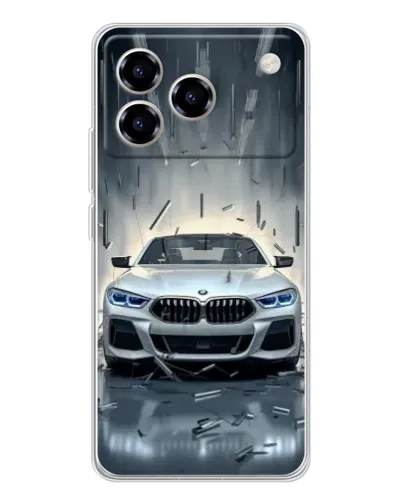 Чехол для ZTE Blade A76 с картинкой «BMW в свете фар» Чехол для ZTE Blade A76 с картинкой «BMW в свете фар»