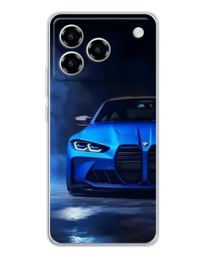 Чехол для ZTE Blade A76 с картинкой «Голубая BMW M4» Чехол для ZTE Blade A76 с картинкой «Голубая BMW M4»
