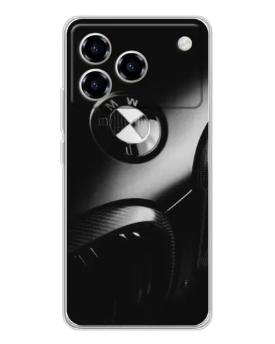Чехол для ZTE Blade A76 с картинкой «Эмблема BMW — макро» Чехол для ZTE Blade A76 с картинкой «Эмблема BMW — макро»