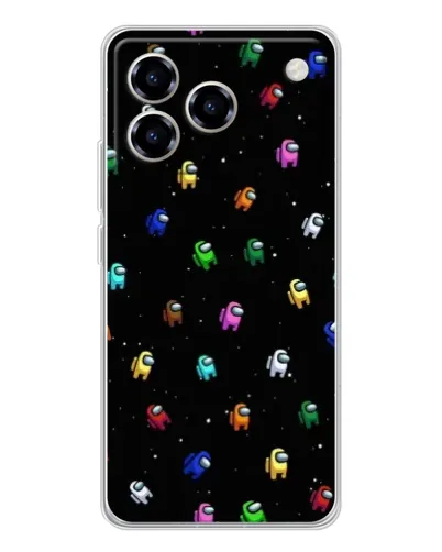 Чехол для ZTE Blade A76 с картинкой «Экипаж Among Us» Чехол для ZTE Blade A76 с картинкой «Экипаж Among Us»