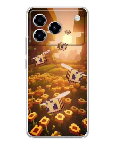 Чехол для ZTE Blade A76 с картинкой «Поле подсолнухов» Чехол для ZTE Blade A76 с картинкой «Поле подсолнухов»