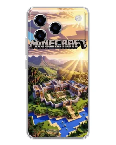 Чехол для ZTE Blade A76 с картинкой «Minecraft панорама» Чехол для ZTE Blade A76 с картинкой «Minecraft панорама»