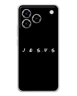 Чохол для ZTE Blade A76 з картинкою «Крапки віри J.E.S.U.S.»