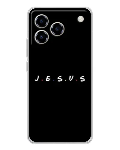 Чохол для ZTE Blade A76 з картинкою «Крапки віри J.E.S.U.S.»