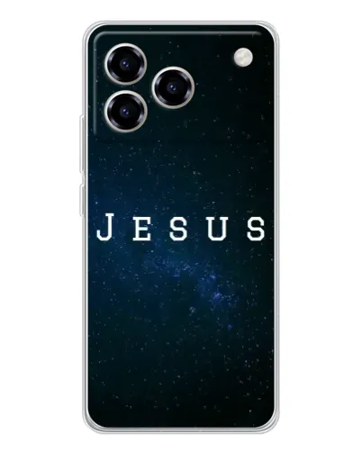 Чохол для ZTE Blade A76 з картинкою «Зоряне небо Jesus»