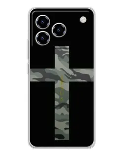 Чохол для ZTE Blade A76 з картинкою «Мілітарі Хрест»