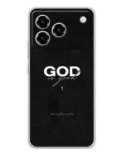 Чохол для ZTE Blade A76 з картинкою «GOD — Бог над усім»