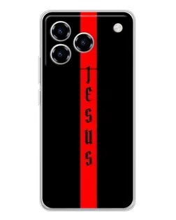 Чохол для ZTE Blade A76 з картинкою «Червона лінія віри»