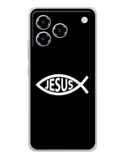 Чохол для ZTE Blade A76 з картинкою «Класичний Jesus»