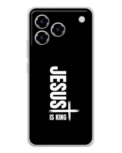 Чохол для ZTE Blade A76 з картинкою «Вертикаль віри Jesus»