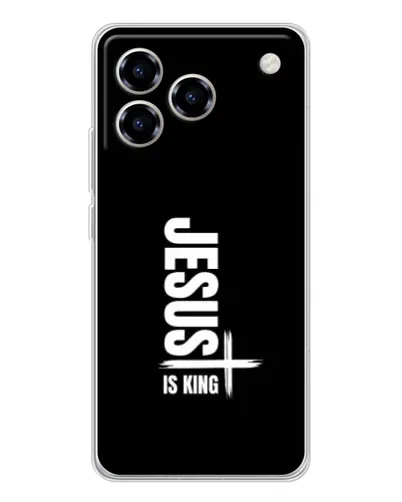 Чохол для ZTE Blade A76 з картинкою «Вертикаль віри Jesus»