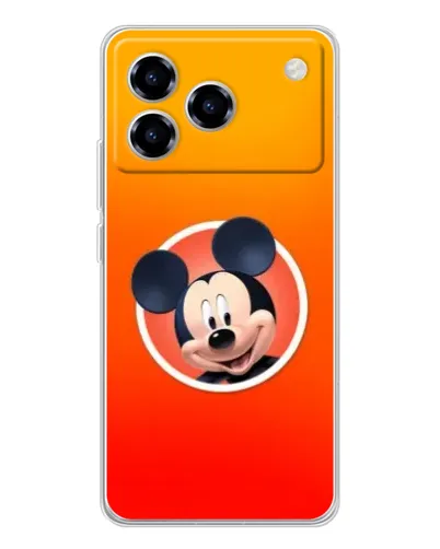 Чохол для ZTE Blade A76 з картинкою «Mickey в колі»