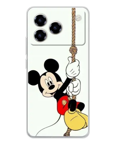 Чохол для ZTE Blade A76 з картинкою «Mickey на канаті»