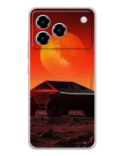 Чехол для ZTE Blade A76 с картинкой «Cybertruck на Марсе» Чехол для ZTE Blade A76 с картинкой «Cybertruck на Марсе»