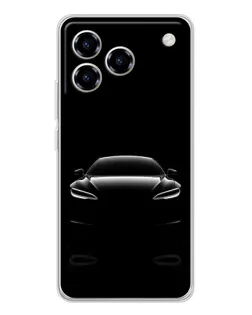 Чехол для ZTE Blade A76 с картинкой «Силуэт Tesla Night» Чехол для ZTE Blade A76 с картинкой «Силуэт Tesla Night»