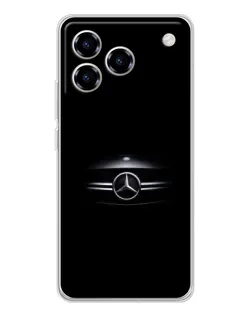 Чехол для ZTE Blade A76 с картинкой «Mercedes — абстрактные линии» Чехол для ZTE Blade A76 с картинкой «Mercedes — абстрактные линии»