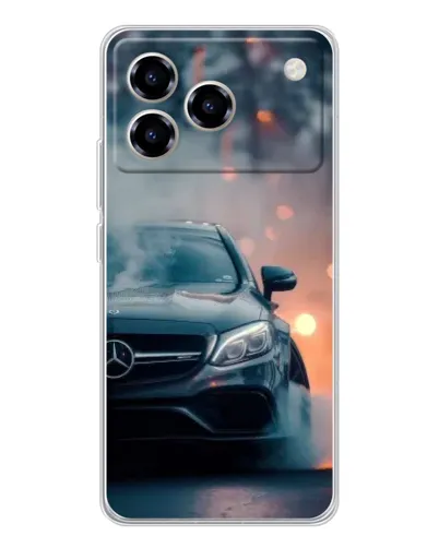 Чехол для ZTE Blade A76 с картинкой «Mercedes — ночной город» Чехол для ZTE Blade A76 с картинкой «Mercedes — ночной город»
