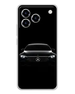 Чехол для ZTE Blade A76 с картинкой «Mercedes Vision — концепт»