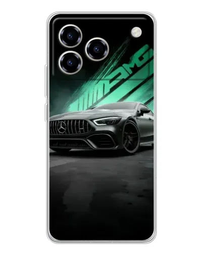 Чехол для ZTE Blade A76 с картинкой «Темный Mercedes AMG» Чехол для ZTE Blade A76 с картинкой «Темный Mercedes AMG»