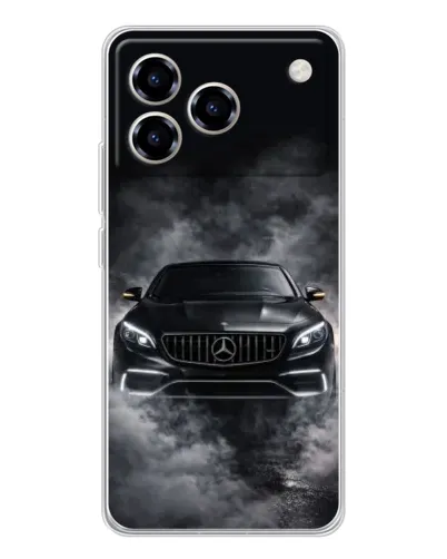 Чехол для ZTE Blade A76 с картинкой «Mercedes в дыму» Чехол для ZTE Blade A76 с картинкой «Mercedes в дыму»