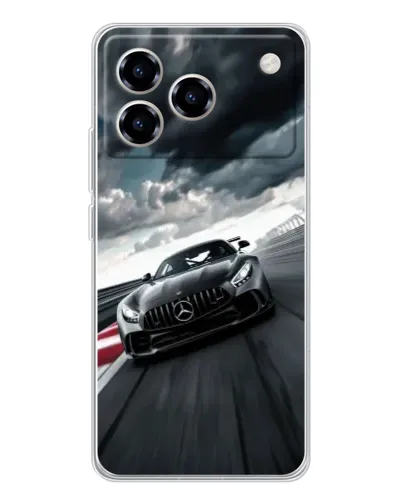 Чехол для ZTE Blade A76 с картинкой «Гоночный Mercedes AMG» Чехол для ZTE Blade A76 с картинкой «Гоночный Mercedes AMG»