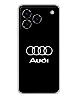 Чехол для ZTE Blade A76 с картинкой «Классическое лого Audi» Чехол для ZTE Blade A76 с картинкой «Классическое лого Audi»