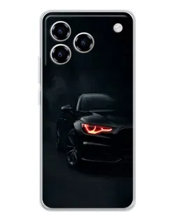 Чехол для ZTE Blade A76 с картинкой «Audi — хищный взгляд»