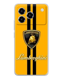 Чехол для ZTE Blade A76 с картинкой «Lamborghini Stripe желтый» Чехол для ZTE Blade A76 с картинкой «Lamborghini Stripe желтый»