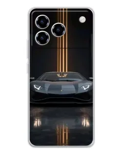 Чехол для ZTE Blade A76 с картинкой «Lamborghini золотые линии» Чехол для ZTE Blade A76 с картинкой «Lamborghini золотые линии»