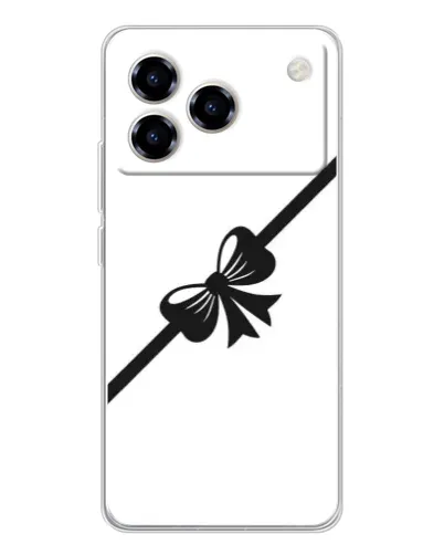 Чехол для ZTE Blade A76 с картинкой «Диагональный бант» Чехол для ZTE Blade A76 с картинкой «Диагональный бант»