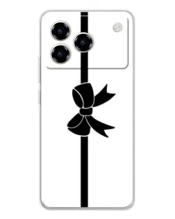 Чехол для ZTE Blade A76 с картинкой «Вертикальный бант»