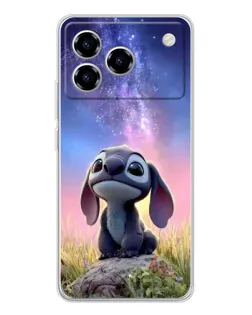 Чехол для ZTE Blade A76 с картинкой «Стич на рассвете» Чехол для ZTE Blade A76 с картинкой «Стич на рассвете»