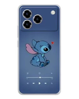 Чехол для ZTE Blade A76 с картинкой «Музыкальный Stitch» Чехол для ZTE Blade A76 с картинкой «Музыкальный Stitch»