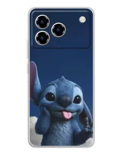 Чехол для ZTE Blade A76 с картинкой «Стич в облаках» Чехол для ZTE Blade A76 с картинкой «Стич в облаках»
