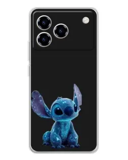 Чехол для ZTE Blade A76 с картинкой «Стич на черном» Чехол для ZTE Blade A76 с картинкой «Стич на черном»