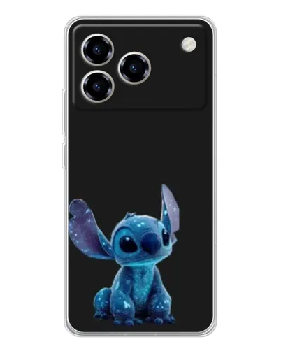 Чехол для ZTE Blade A76 с картинкой «Стич на черном» Чехол для ZTE Blade A76 с картинкой «Стич на черном»