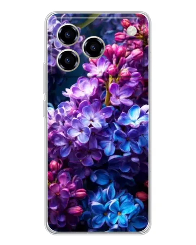 Чохол для ZTE Blade A76 з картинкою «Бузковий цвіт»