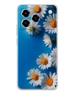 Чохол для ZTE Blade A76 з картинкою «Білосніжні маргаритки»