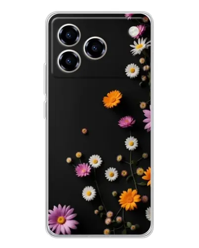 Чохол для ZTE Blade A76 з картинкою «Квіткова композиція»