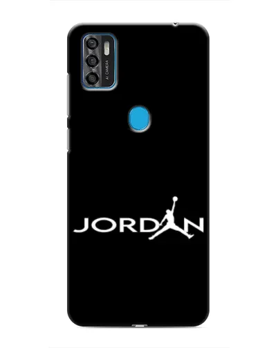Чехол для ZTE Blade A7s 2020 с картинкой «Jordan White Logo»