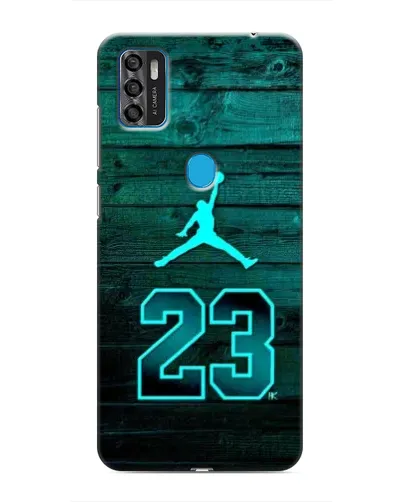 Чехол для ZTE Blade A7s 2020 с картинкой «Jordan Cyan 23»